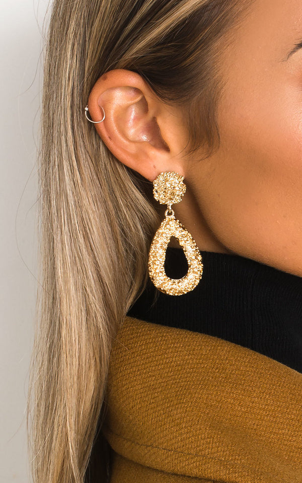 Statement Tear Drop Earrings